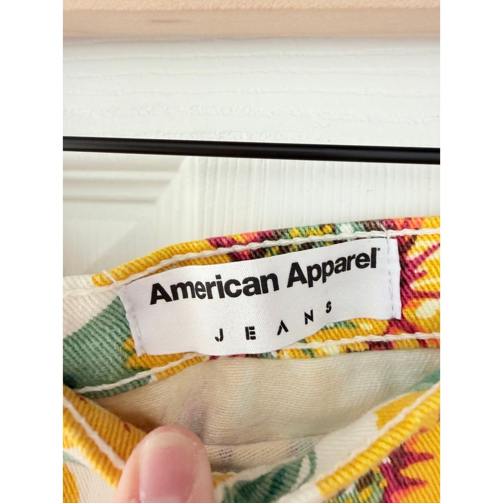 Y2K American Apparel Sunflower Skirt Festival Cottage Indie - Picture 2 of 4
